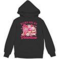 Books Are My Valentine Book Lover Heart Matching Party Unisex Hoodie