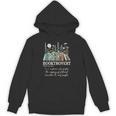Booktrovert Definition Floral Books Reading Teacher Library Unisex Hoodie