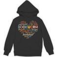 Bookworm Words Heart Book Lover Reader Reading Fun Unisex Hoodie