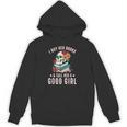 I Buy Her Books Call Her A Good Girl Book Lover Skull Unisex Hoodie
