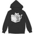 Cat Book Humor How To Train Your Human Unisex Hoodie