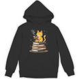 Cat Reading Books Unisex Hoodie