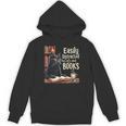 Cats And Books Book & Cat Lover Easily Distracted By Unisex Hoodie Cats And Books Book & Cat Lover Easily Distracted By Unisex Hoodie