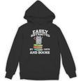 Cats And Books Read Reading Librarian Book Across America Unisex Hoodie