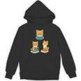 Cats Reading Book Lover Reading Bookworm Reader Unisex Hoodie Cats Reading Book Lover Reading Bookworm Reader Unisex Hoodie