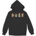 Christmas Library Gingerbread Man Books Lover Bookish Unisex Hoodie Christmas Library Gingerbread Man Books Lover Bookish Unisex Hoodie
