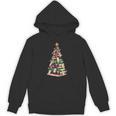 Christmas Tree Of Books For Readers And Librarians Unisex Hoodie