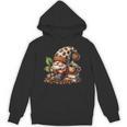 Coffee And Book Reading Accessories For Book Lovers Gnome Unisex Hoodie