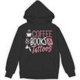 Coffee Lover Shirt Coffee And Books And Tattoos Men Women Unisex Hoodie Coffee Lover Shirt Coffee And Books And Tattoos Men Women Unisex Hoodie