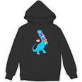 Cool Dinosaur Books Art For Men Women Libarian Book Lover Unisex Hoodie