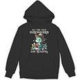 All The Cool Dinosaurs Are Reading Book Reader T-Rex Kawaii Unisex Hoodie