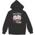 Coquette 100 Days Of Bows Books Reading 100th Day Of School Unisex Hoodie Coquette 100 Days Of Bows Books Reading 100th Day Of School Unisex Hoodie
