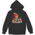Cozy Gingerbread Christmas Reading Book Xmas Snowflakes Fall Unisex Hoodie Cozy Gingerbread Christmas Reading Book Xmas Snowflakes Fall Unisex Hoodie