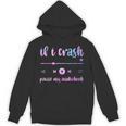 If I Crash Pause My Audiobook Listener Bookish Book Lover Unisex Hoodie