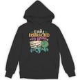 Crochet And Reading Crocheter Bookish Crocheting Book Lover Unisex Hoodie