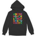 Cute ABCs Shirt Alphabet Colorful Letters Reading Books Kids Unisex Hoodie Cute ABCs Shirt Alphabet Colorful Letters Reading Books Kids Unisex Hoodie