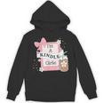 Cute Bookish Kindle Girlie Nerdy Read Book Lover Girl Women Unisex Hoodie