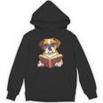 Cute Dog Boxer Reading Book Unisex Hoodie Cute Dog Boxer Reading Book Unisex Hoodie