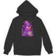 Cute Dragon Reading Books Bookworm Unisex Hoodie