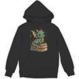 Cute Kawaii Dragon Fantasy Book Lover Book Nerd Unisex Hoodie