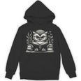 Cute Owl Reading Book Graphic Art Unisex Hoodie Cute Owl Reading Book Graphic Art Unisex Hoodie