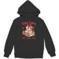 Dear Santa More Books Please Coquette Bow Books Christmas Unisex Hoodie