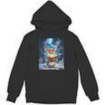 Deer Reads Book Women Girls Reindeer Unisex Hoodie
