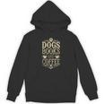 Dogs Books And Coffee Unisex Hoodie
