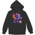 Dragon Reading a Book Bookworm Book Lover Unisex Hoodie Dragon Reading a Book Bookworm Book Lover Unisex Hoodie