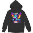 Dragon Reading a Book Bookworm Book Unisex Hoodie