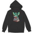 Dragon Reading Books Fantasy Lovers Mythical Creatures Unisex Hoodie Dragon Reading Books Fantasy Lovers Mythical Creatures Unisex Hoodie