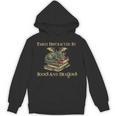 Easily Distracted By Books And Dragons Graphic Unisex Hoodie
