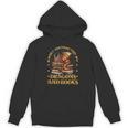 Easily Distracted By Dragons And Books Fantasy Book Lover Unisex Hoodie