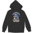 Easily Distracted By Dragons And Books Unisex Hoodie Easily Distracted By Dragons And Books Unisex Hoodie