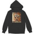 Education Is Freedom Teacher Books Black History Women Unisex Hoodie Education Is Freedom Teacher Books Black History Women Unisex Hoodie