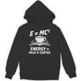 EMC2 Energy Milk x Coffee Science Book Math Lover Unisex Hoodie