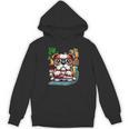 English Bulldog Reading a Book Dog Unisex Hoodie
