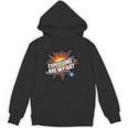 Explosions Are My Art Comic Book Boom Unisex Hoodie