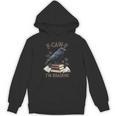 F-CAW-F Crow Book Lover Reader Gothic Humor Unisex Hoodie F-CAW-F Crow Book Lover Reader Gothic Humor Unisex Hoodie