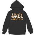 Fall Goose Reading Book Teacher Autumn Pumpkin Cozy Season Unisex Hoodie Fall Goose Reading Book Teacher Autumn Pumpkin Cozy Season Unisex Hoodie