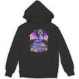Fantasy Dragon Reading Books Bookworm Unisex Hoodie