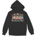 Flourish Dream Thrive Floral Books For Book Lovers Unisex Hoodie Flourish Dream Thrive Floral Books For Book Lovers Unisex Hoodie
