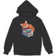 Fox Reading Book Pajama Sleep Unisex Hoodie