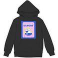 Fun Cute Introvert Cat Character With Wine Unisex Hoodie Fun Cute Introvert Cat Character With Wine Unisex Hoodie