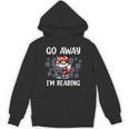 Go Away I'm Reading Book Reader Cute Fox Librarians Unisex Hoodie