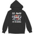 Go Away I'm Reading Book Reader Cute Fox Loves Books Unisex Hoodie Go Away I'm Reading Book Reader Cute Fox Loves Books Unisex Hoodie