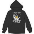 Good Book Is Out Of This World Astronaut Moon Space Reading Unisex Hoodie Good Book Is Out Of This World Astronaut Moon Space Reading Unisex Hoodie