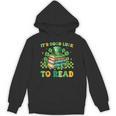 Goods Luck Read Librarian Book Patrick Days Shamrock Clover Unisex Hoodie
