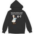 Goose Reading 67 Six Seven Meme Teacher Book Lover Unisex Hoodie Goose Reading 67 Six Seven Meme Teacher Book Lover Unisex Hoodie