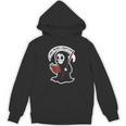 Grim Reaper Bookworm Cute Book Reading Halloween Unisex Hoodie Grim Reaper Bookworm Cute Book Reading Halloween Unisex Hoodie